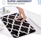 Microfiber Bath Mat 40x60 cm, Blue | Soft, Anti-Slip, Pack of 1