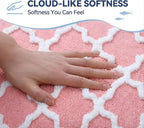Microfiber Bath Mat 40x60 cm, Blue | Soft, Anti-Slip, Pack of 1