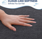 Bath Mat 40x60 cm | Soft Plush Quick Dry | Non-Slip Floor Mat