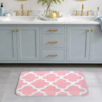 Microfiber Bath Mat 40x60 cm, Blue | Soft, Anti-Slip, Pack of 1