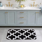 Microfiber Bath Mat 40x60 cm, Blue | Soft, Anti-Slip, Pack of 1