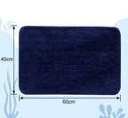 Bath Mat 40x60 cm | Soft Plush Quick Dry | Non-Slip Floor Mat