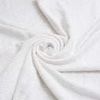 White Cotton Bath Towel 75X150 cm | Soft Absorbent Large Bathing.