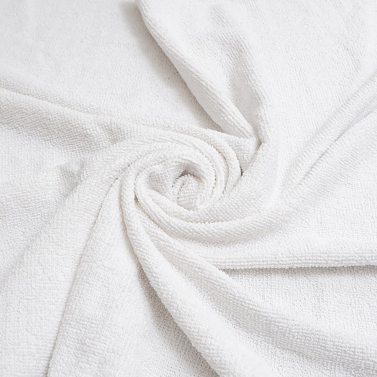 White Cotton Bath Towel 75X150 cm | Soft Absorbent Large Bathing.