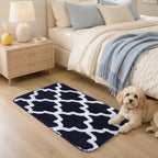 Microfiber Bath Mat 40x60 cm, Blue | Soft, Anti-Slip, Pack of 1