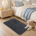 Bath Mat 40x60 cm | Soft Plush Quick Dry | Non-Slip Floor Mat