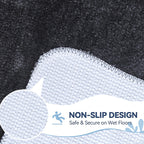Bath Mat 40x60 cm | Soft Plush Quick Dry | Non-Slip Floor Mat